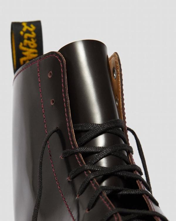 Dr Martens Pánské Kotníkové Boty Winchester Ii Arcadia Červené, CZ-314257